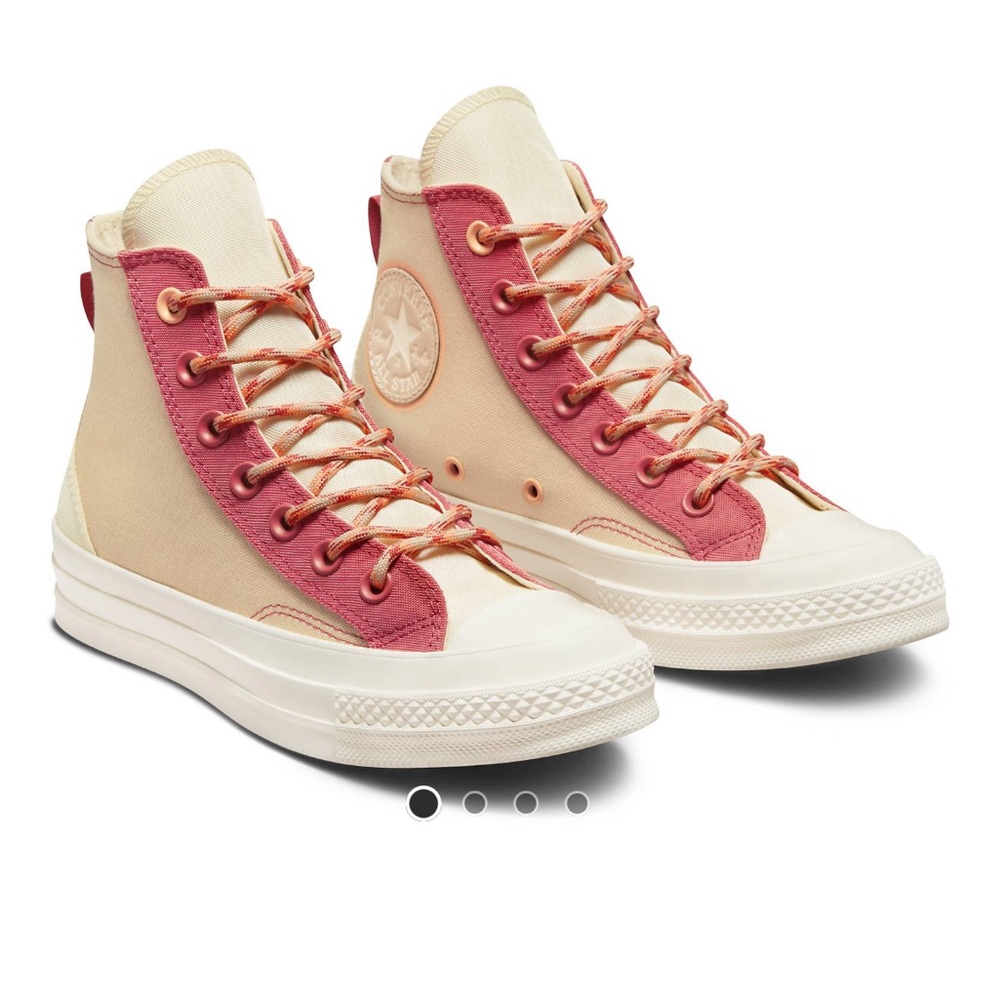 Converse Chuck Taylor All Star Hi sneakers in pink rhubarb
